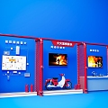 fire fighting experience system fire fighting pipe fire fighting exhibition teaching fire fighting education in china 3d model