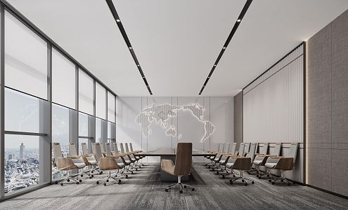 Meeting Room in Modern Meeting Room 3d model