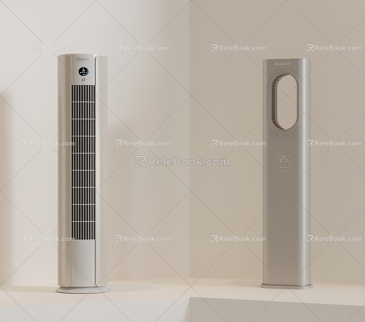 Air conditioning Vertical air conditioning Living room air conditioning 3d model