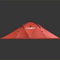 Red KUSHY Camping Tent With Modern Outdoor Structure And Sturdy Design
