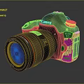 Canon EOS 5D Mark IV Professional Digital SLR Camera With Red Ring Lens