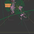Aerial Planning of Regional Development with Green Areas Colorful Zones Buildings and Roads Layout