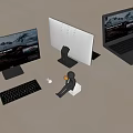 Computer equipment 3d model