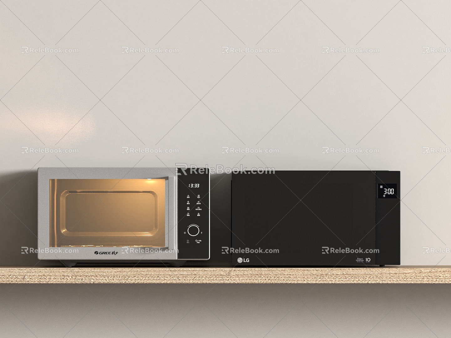 Microwave Oven 3d model