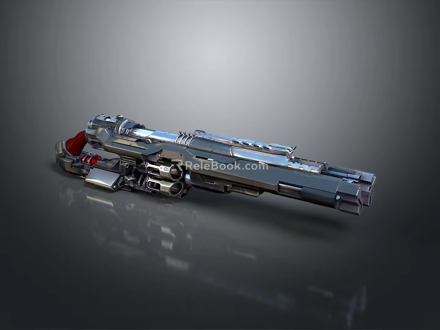 Science Fiction Firearms Next Generation Firearms Science Fiction Game Gun Game Firearms Game Gun Concept Gun Laser Gun 3d model