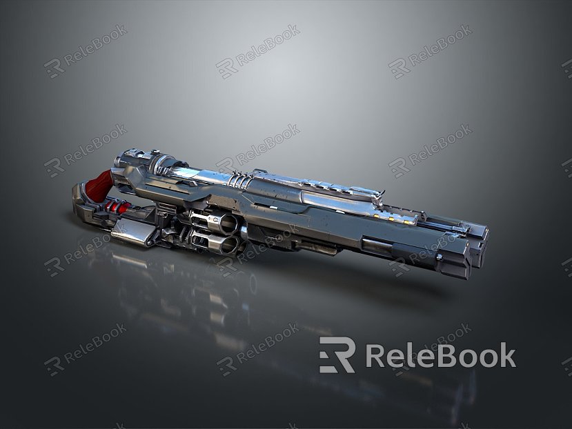 Science Fiction Firearms Next Generation Firearms Science Fiction Game Gun Game Firearms Game Gun Concept Gun Laser Gun model