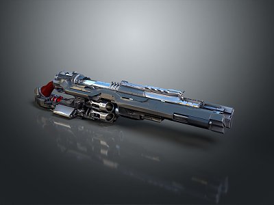 Science Fiction Firearms Next Generation Firearms Science Fiction Game Gun Game Firearms Game Gun Concept Gun Laser Gun 3d model