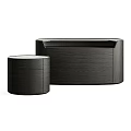 Stylish Modern Bedside Tables With Round And Square Shapes And Wooden Finishes