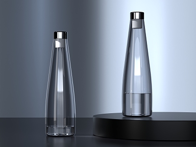 Wine Bottle Water Bottle Glass Products Glass Bottle model