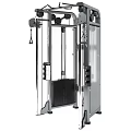 Heavy Duty Multi Functional Gym Training Machine With Steel Frame And Adjustable Resistance