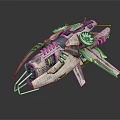 Futuristic Fighter Jet With Sleek Metallic Body Advanced Engines And Aerodynamic Wings