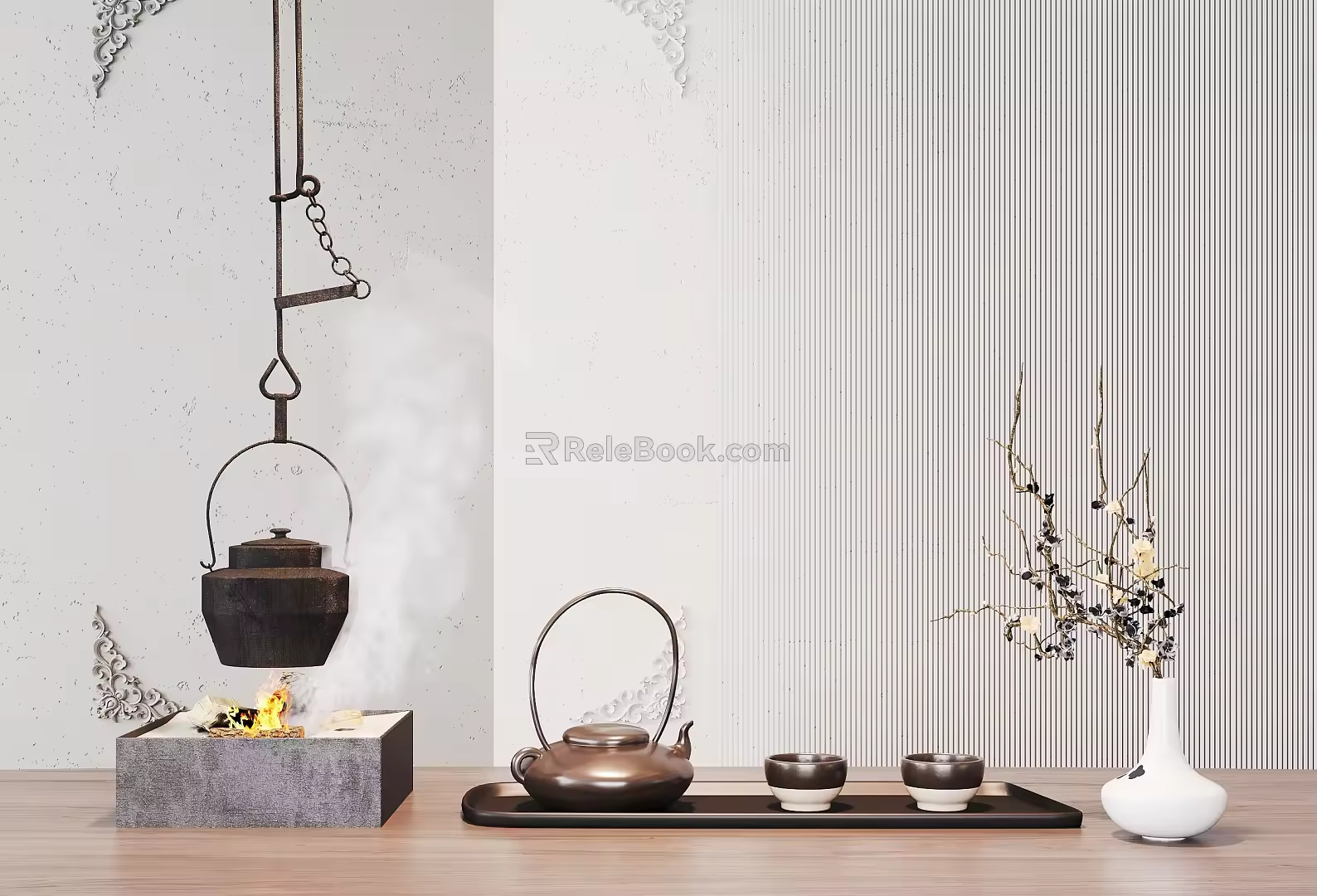 Ornament combination 3d model