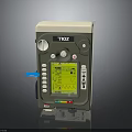 TNOZ Digital Monitoring Device With Control Panel Display Screen Buttons And Adjustment Knob