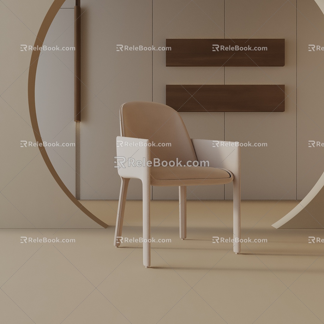 Modern Dining Chair 3d model