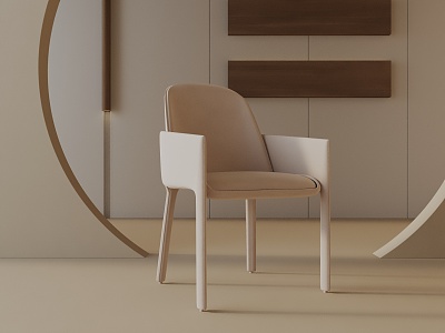 Modern Dining Chair 3d model