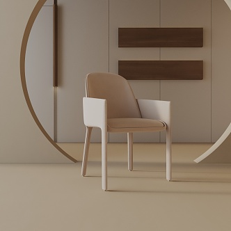 Modern Dining Chair 3d model