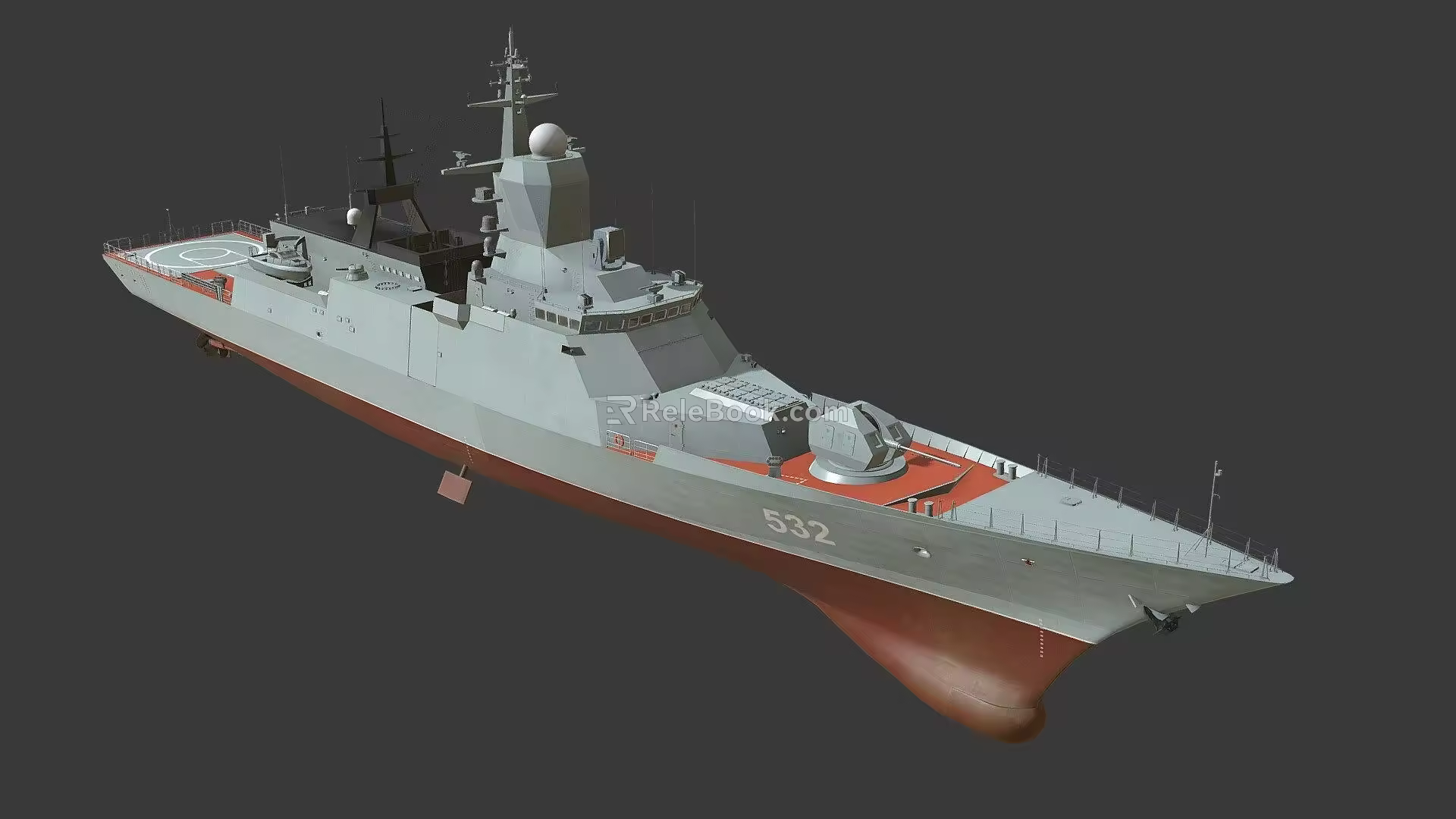 Type 1 frigate 3d model