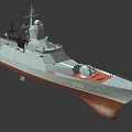Type 1 frigate 3d model