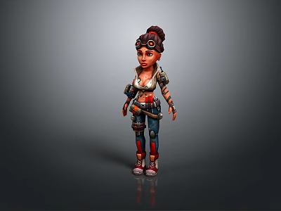 Characters Game Characters Game Characters Realistic Characters Cartoon Characters Handmade Cartoon Handmade 3d model