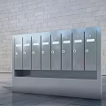 Modern mailbox 3d model