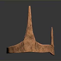 Handcrafted Copper Crown Shaped Decorative Household Item For Home Decor With Rough Texture