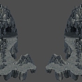 Mountain 3d model