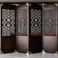 Folding door 3d model