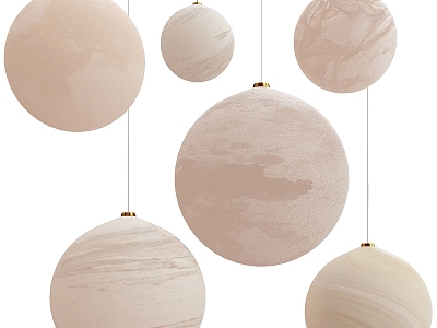 Planet Chandelier Planet Chandelier Spherical Chandelier 3d model