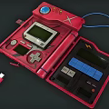 Modern game detector 3d model