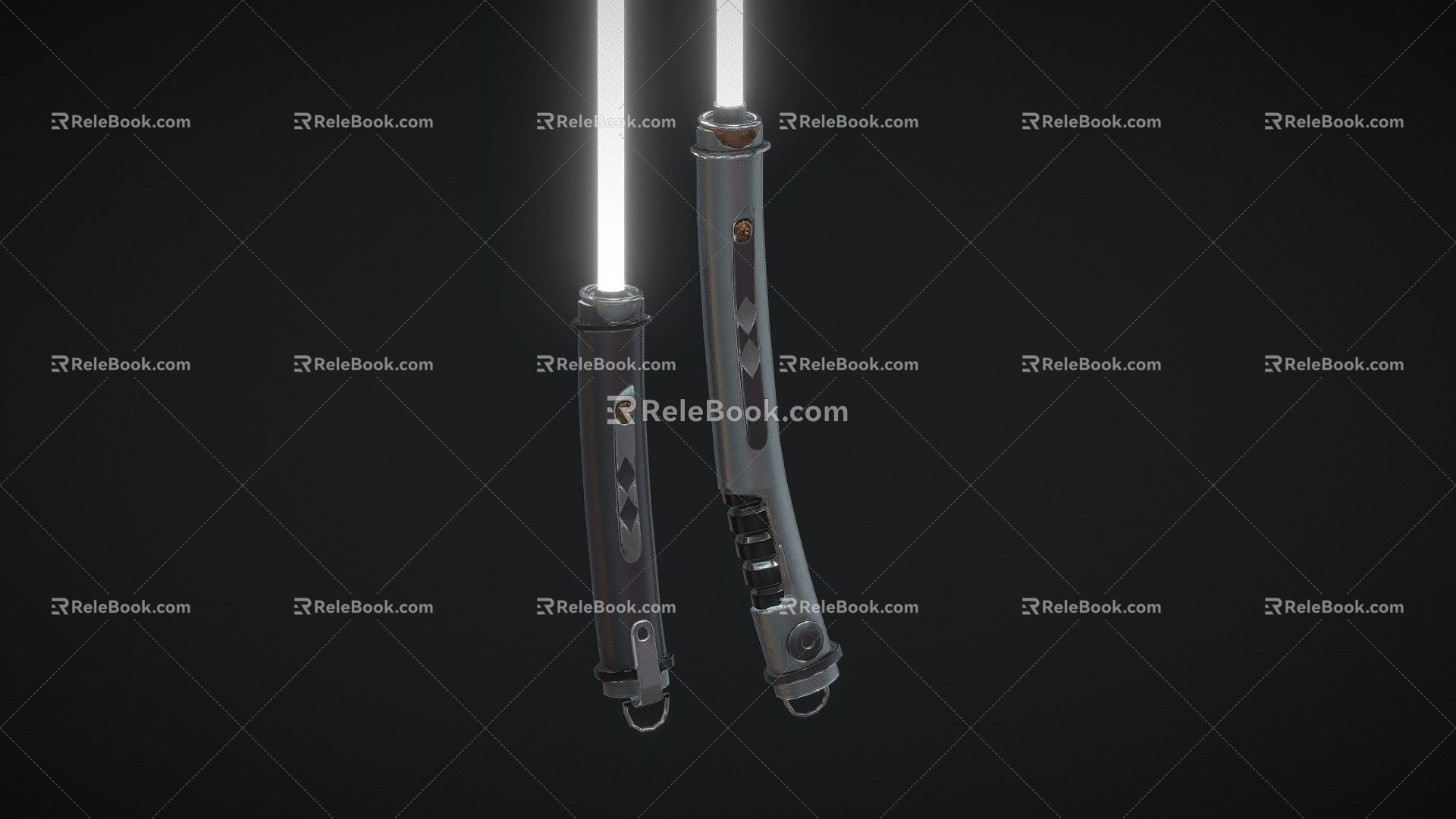 Ahsoka Lightsaber 3d model