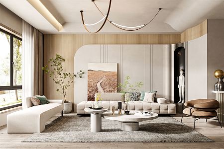 The Silent Living Room 3d model