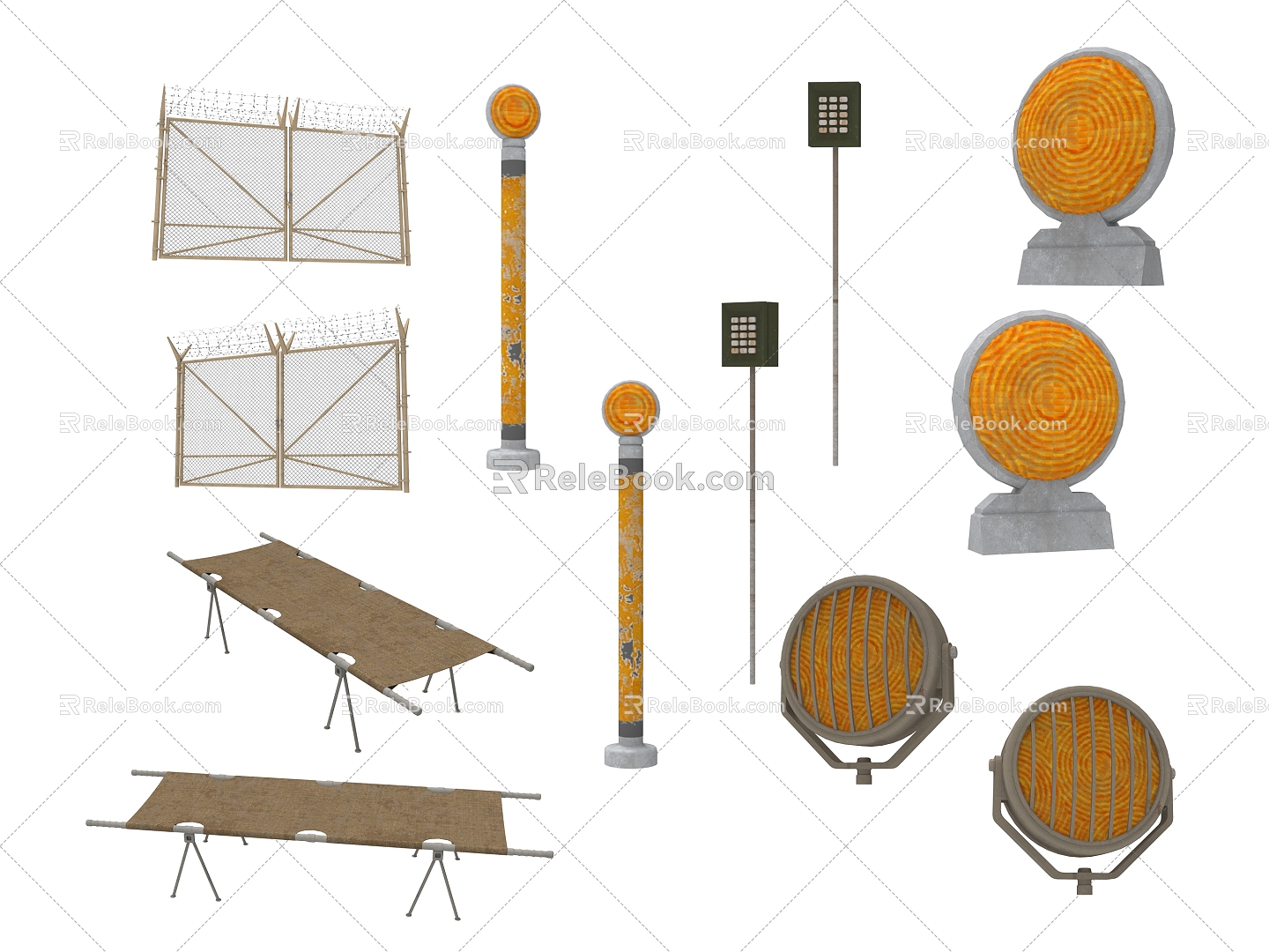 Equipment Industrial Facilities 3d model