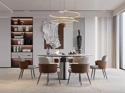 Modern Restaurant 3d model