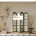 American Screen Emerald Bird Screen Combination 3d model
