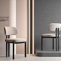 Modern Dining Chair 3d model