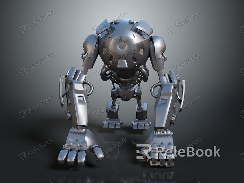 Modern Mech Warrior Mech Soldier Machine Battleguard Mechanical Battleguard model