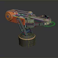 Crossbow Mechanical Crossbow Shift Bow and Arrow Shoot Far Equipment Weapons High-tech Crossbow 3d model