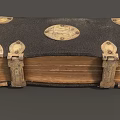 Ancient Books Retro Books Books Magic Books Code Ancient Scrolls Magic Books Ancient Books Old Books Antique Books Super Realistic High Precision Film and Television Level 3d model