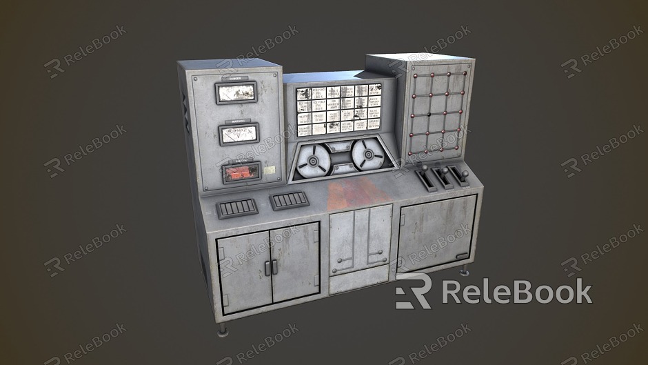 Instrument cabinet old cabinet electric cabinet iron cabinet factory instrument panel model