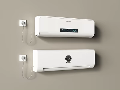 Modern Air Conditioner Air Conditioner Hanging Wall-mounted Air Conditioner 3d model