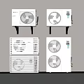 Contemporary Air Conditioner Fan Models With Sleek Design And Quiet Operation