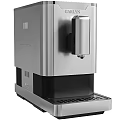 Modern Silver Stainless Steel Kitchen Appliance with Water Dispenser and Drip Tray for Home Kitchen Use