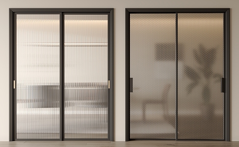 sliding door 3d model