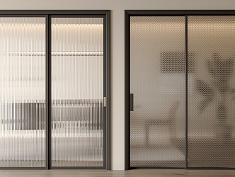 sliding door 3d model