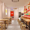 Ruyi Wonton Mall Shop Featuring Cartoon Mascot Fresh Fillings And Interior Dining Area