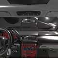 Black Modern Supercar With Aerodynamic Design Rear Wing And Aggressive Styling