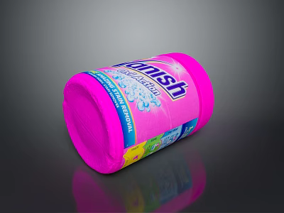 Tansh Pink Jar Food With Vibrant Colorful Label And Tasty Contents 3d model