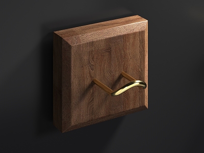 Modern Hook Coat Hook model