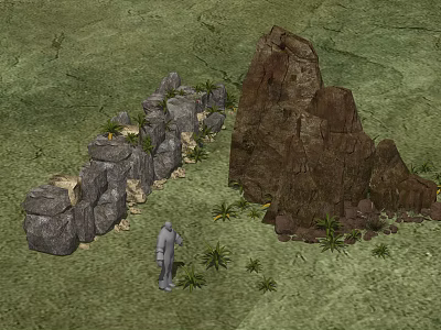 Stone Group 3d model