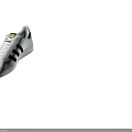 Classic White Casual Sneakers With Black Stripes And Gold Logo Design Style